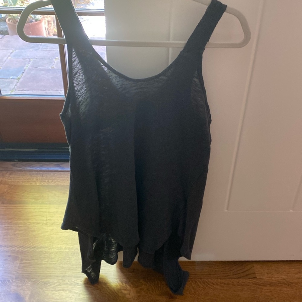 Prana high low knit tank